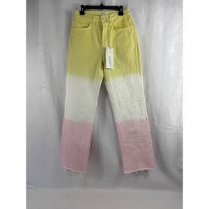 GRLFRND Mica Crop Straight Jeans
